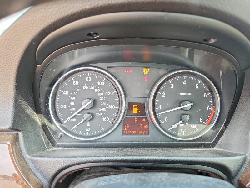 2008 BMW 3er VIN WBAWL13588PX20404 COPART salvage auction — FRONT END, NC - SALVAGE CERTIFICATE OF TITLE, sold $1,000 on 2026-07-13 (photo 9)