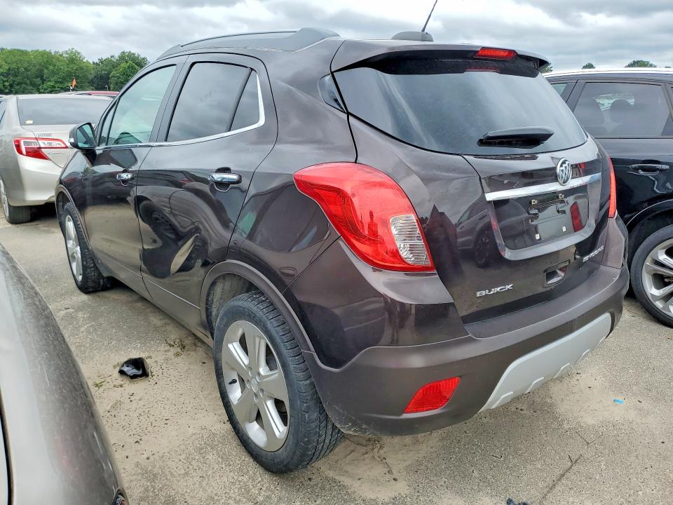 2015 Buick Encore VIN KL4CJASB8FB254593 COPART salvage auction — HAIL, AR - CERT OF TITLE-SALVAGE, sold $2,750 on 2026-07-13 (photo 2)