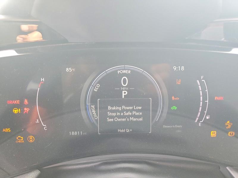 2025 Lexus Nx VIN 2T2GKCEZ6SC035759 COPART salvage auction — FRONT END, Fl - Certificate Of Destruction, sold $22,800 on 2026-08-13 (photo 9)