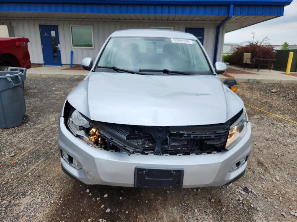 2014 Volkswagen Tiguan VIN WVGBV3AX7EW534572 COPART salvage auction — FRONT END, Wi - Junked Vehicle Bill Of Sale, sold $700 on 2026-07-07 (photo 5)