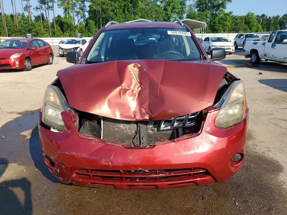 2014 Nissan Rogue VIN JN8AS5MT9EW621987 COPART salvage auction — FRONT END, SC - CERT OF TITLE-SALVAGE, sold $325 on 2026-07-27 (photo 5)