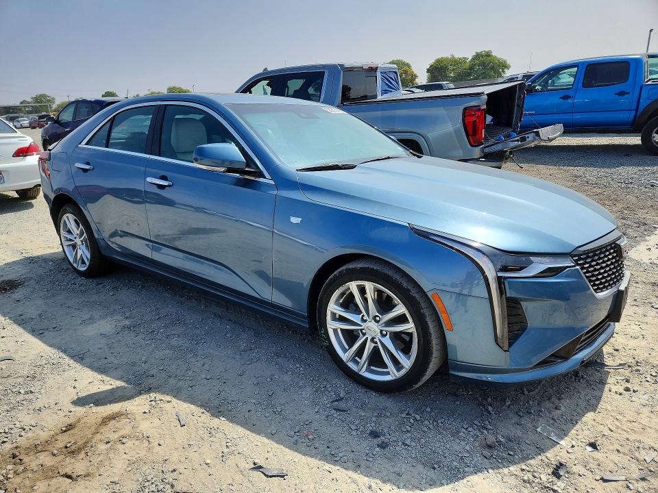 2024 Cadillac Ct4 VIN 1G6DJ5RKXR0130920 COPART salvage auction — REAR END, Ca - Salvage Certificate, sold $8,000 on 2026-07-17 (photo 4)
