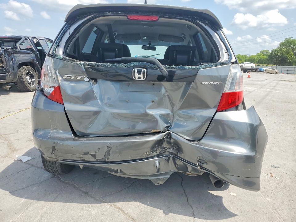 2011 Honda Fit VIN JHMGE8H51BS003493 COPART salvage auction — REAR END, TN - SALVAGE CERTIFICATE, sold $550 on 2026-07-13 (photo 6)