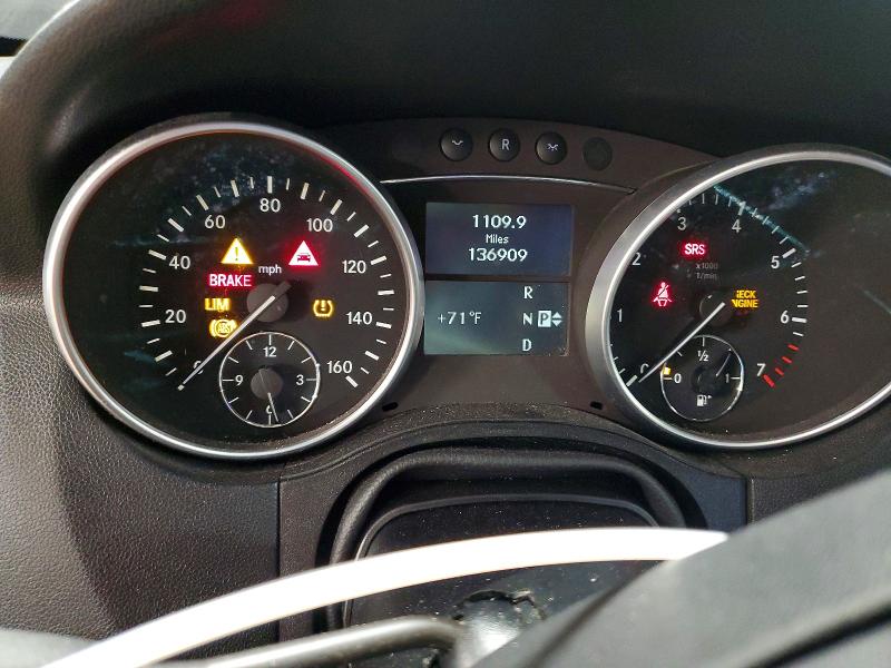 2011 Mercedes-benz Ml-class VIN 4JGBB8GB4BA687047 COPART salvage auction — MECHANICAL, Mn - Certificate Of Title, sold $875 on 2026-07-09 (photo 9)