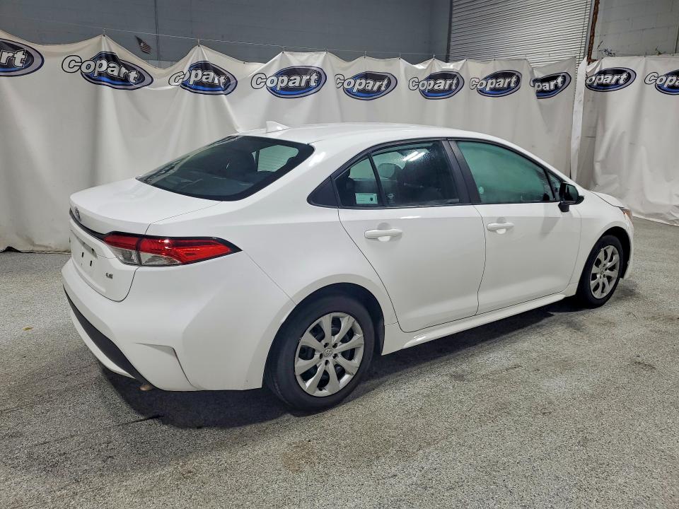 2022 Toyota Corolla VIN 5YFEPMAEXNP275343 COPART salvage auction — FRONT END, FL - CERTIFICATE OF TITLE, sold $4,100 on 2026-07-08 (photo 3)