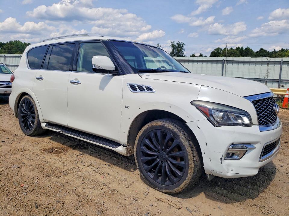 2015 Infiniti VIN JN8AZ2NE2F9080646 COPART salvage auction — FRONT END, Va - Cert Of Title - Salvage, sold $1,800 on 2026-07-17 (photo 4)