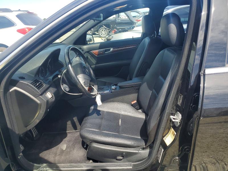 2010 Mercedes-benz C class VIN WDDGF5EB0AR125992 COPART salvage auction — FRONT END, CA - SALVAGE CERTIFICATE, sold $250 on 2026-07-21 (photo 7)