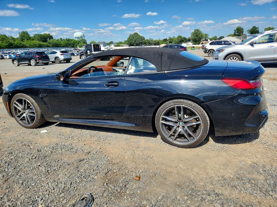 2020 BMW M8 VIN WBSDZ0C08LBM09464 COPART salvage auction — WATER/FLOOD, Nj - Cert Of Title-Salvage Flood, sold $27,500 on 2026-07-07 (photo 2)