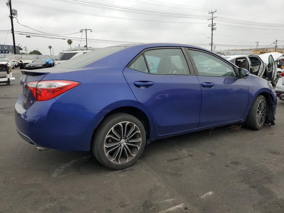 2016 Toyota VIN 5YFBURHEXGP423086 COPART salvage auction — FRONT END, Ca - Salvage Certificate, sold $3,100 on 2026-07-27 (photo 3)