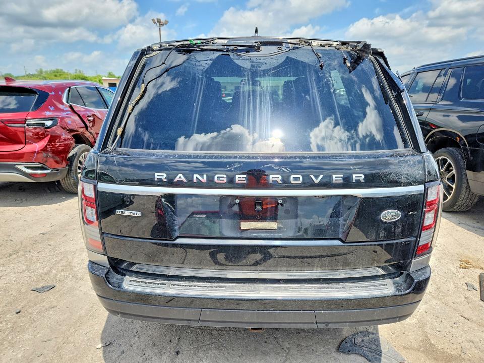 2016 Land rover RANGE ROVER VIN SALGS2KF8GA301795 COPART salvage auction — SIDE, In - Cert Of Title-Salvage Title, sold $250 on 2026-07-21 (photo 6)