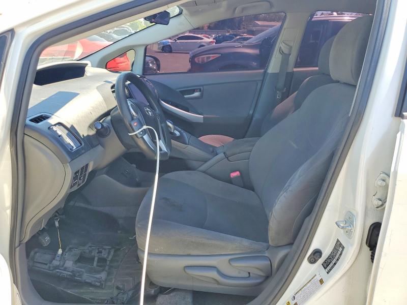 2011 Toyota Prius VIN JTDKN3DUXB5361573 COPART salvage auction — FRONT END, CA - SALVAGE CERTIFICATE, sold $1,000 on 2026-07-27 (photo 7)