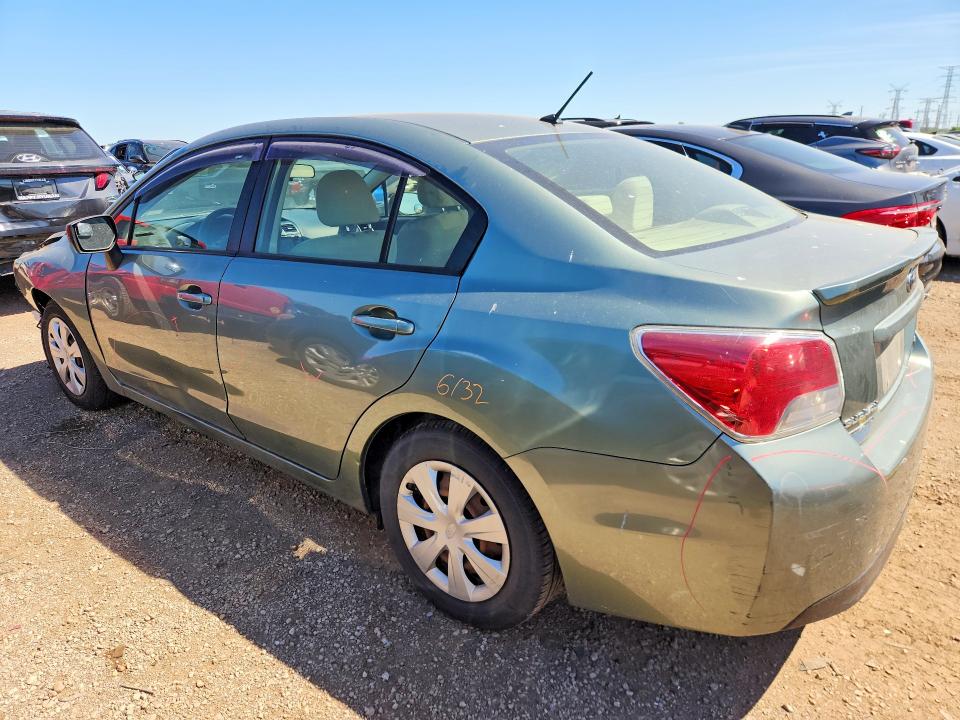 2016 Subaru Impreza VIN JF1GJAA61GH021879 COPART salvage auction — FRONT END, Il - Salvage Certificate, sold $1,800 on 2026-07-07 (photo 2)