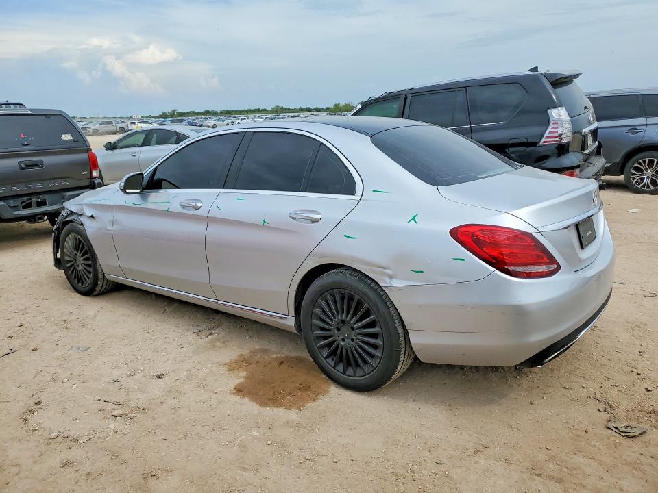2015 Mercedes-benz VIN 55SWF4KB9FU040357 COPART salvage auction — FRONT END, Tx - Salvage Vehicle Title, sold $1,950 on 2026-07-09 (photo 2)