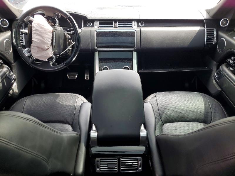 2021 Land rover RANGE ROVER VIN SALGS2SE6MA450127 COPART salvage auction — FRONT END, Ok - Cert Of Title-Salvage (P), sold $11,100 on 2026-07-09 (photo 8)