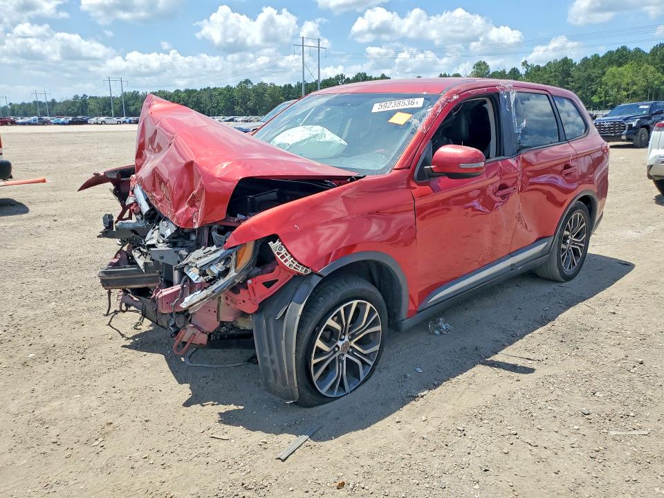 2017 Mitsubishi Outlander VIN JA4AD3A39HZ021627 COPART salvage auction — FRONT END, La - Cert Of Title-Salvage, sold $675 on 2026-07-31 (photo 1)