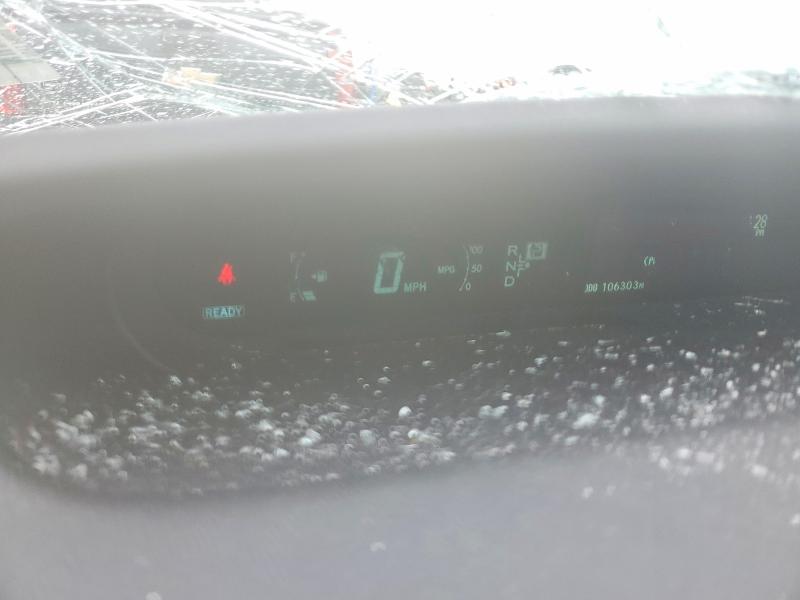 2011 Toyota Prius VIN JTDKN3DU9B5373231 COPART salvage auction — ROOF, Va - Cert Of Title - Salvage, sold $1,850 on 2026-07-08 (photo 9)