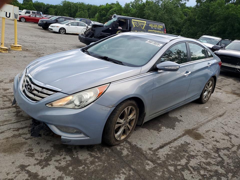 2011 Hyundai Sonata VIN 5NPEC4AC1BH021717 COPART salvage auction — FRONT END, Oh - Cert Of Title-Repossession, sold $425 on 2026-07-09 (photo 1)