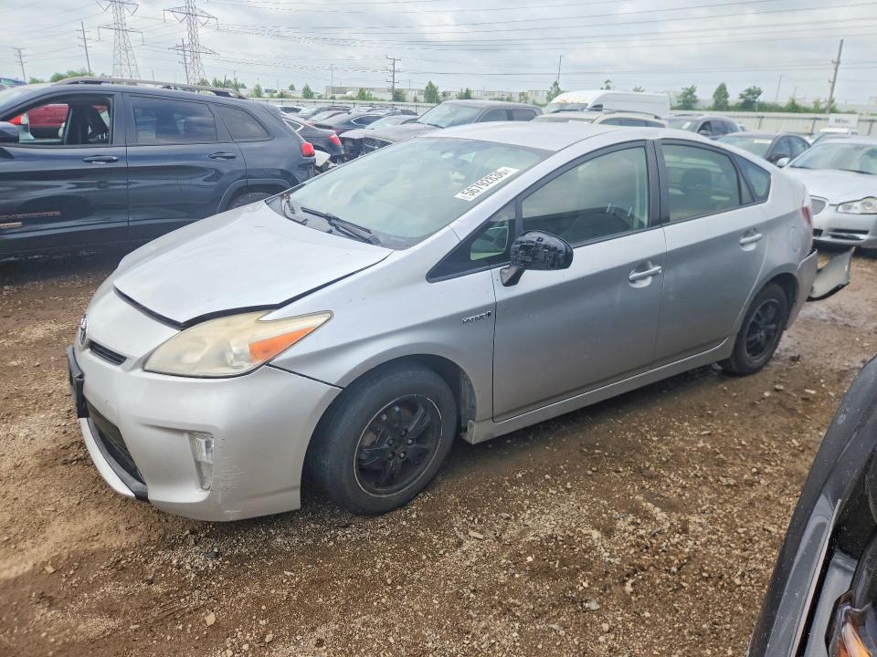 2012 Toyota Prius VIN JTDKN3DU4C5433160 COPART salvage auction — ROOF, ID - SALVAGE CERTIFICATE OF TITLE, sold $250 on 2026-07-28 (photo 1)
