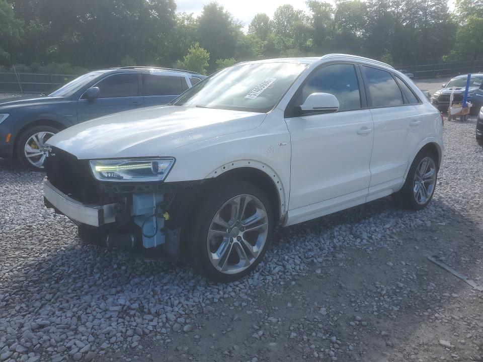 2018 Audi Q3 VIN WA1BCCFS0JR034697 COPART salvage auction — FRONT END, Tn - Salvage Certificate, sold $175 on 2026-07-21 (photo 1)
