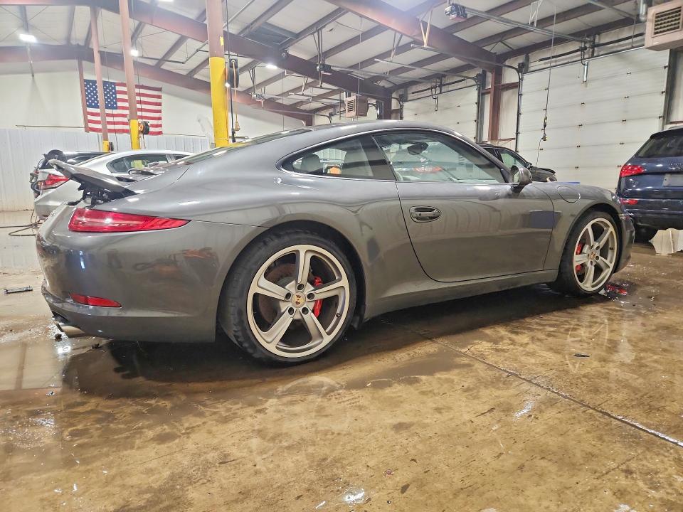 2012 Porsche 911 VIN WP0AB2A99CS121982 COPART salvage auction — UNDERCARRIAGE, PA - CERTIFICATE OF SALVAGE, sold $26,500 on 2026-07-14 (photo 3)