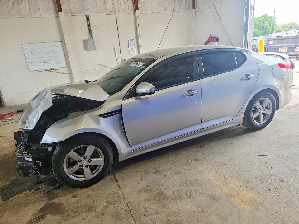 2014 Kia VIN 5XXGM4A74EG259277 COPART salvage auction — FRONT END, KY - CERT OF TITLE-SALVAGE, sold $675 on 2026-07-27 (photo 1)