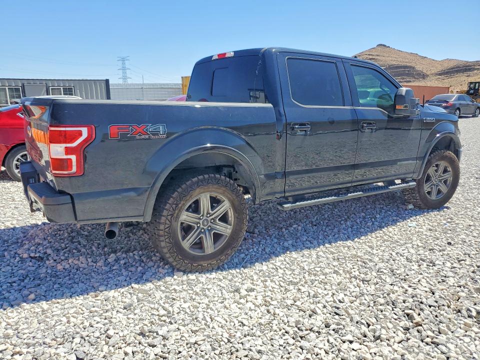 2018 Ford F-150 lightning VIN 1FTEW1E53JKE36474 COPART salvage auction — VANDALISM, Nv - Salvage Title, sold $7,000 on 2026-07-22 (photo 3)
