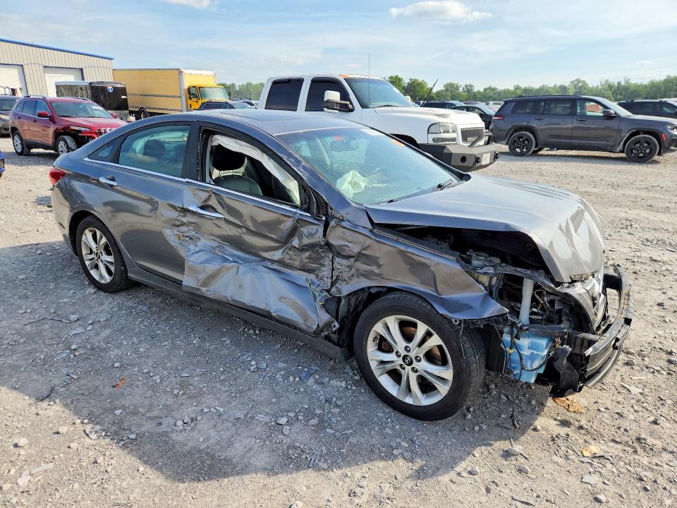 2011 Hyundai Sonata VIN 5NPEC4AC2BH234823 COPART salvage auction — FRONT END, Il - Salvage Certificate, sold $400 on 2026-07-08 (photo 4)