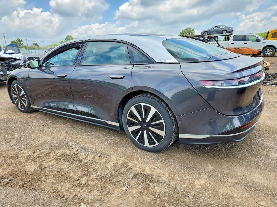 2023 Lucid VIN 50EA1GBAXPA002595 COPART salvage auction — HAIL, Oh - Cert Of Title-Salvage, sold $20,600 on 2026-07-02 (photo 2)