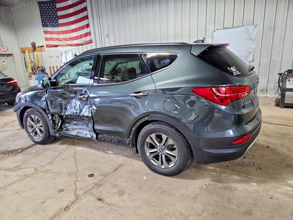 2014 Hyundai Santa fe VIN 5XYZU3LB0EG193407 COPART salvage auction — SIDE, Wi - Junked Vehicle Bill Of Sale, sold $2,550 on 2026-07-13 (photo 2)