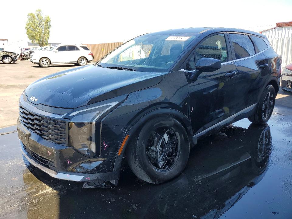2026 Kia Sportage VIN 5XYK2CDF8TG369254 COPART salvage auction — FRONT END, CA - CERTIFICATE OF TITLE, sold $9,400 on 2026-07-13 (photo 1)