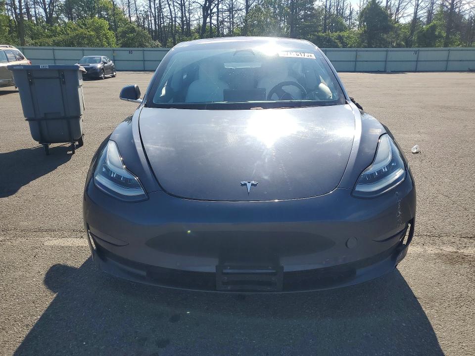 2018 Tesla Model 3 VIN 5YJ3E1EB8JF079385 COPART salvage auction — SIDE, Ny - Mv-907A Salvage Certificate, sold $6,100 on 2026-07-15 (photo 5)