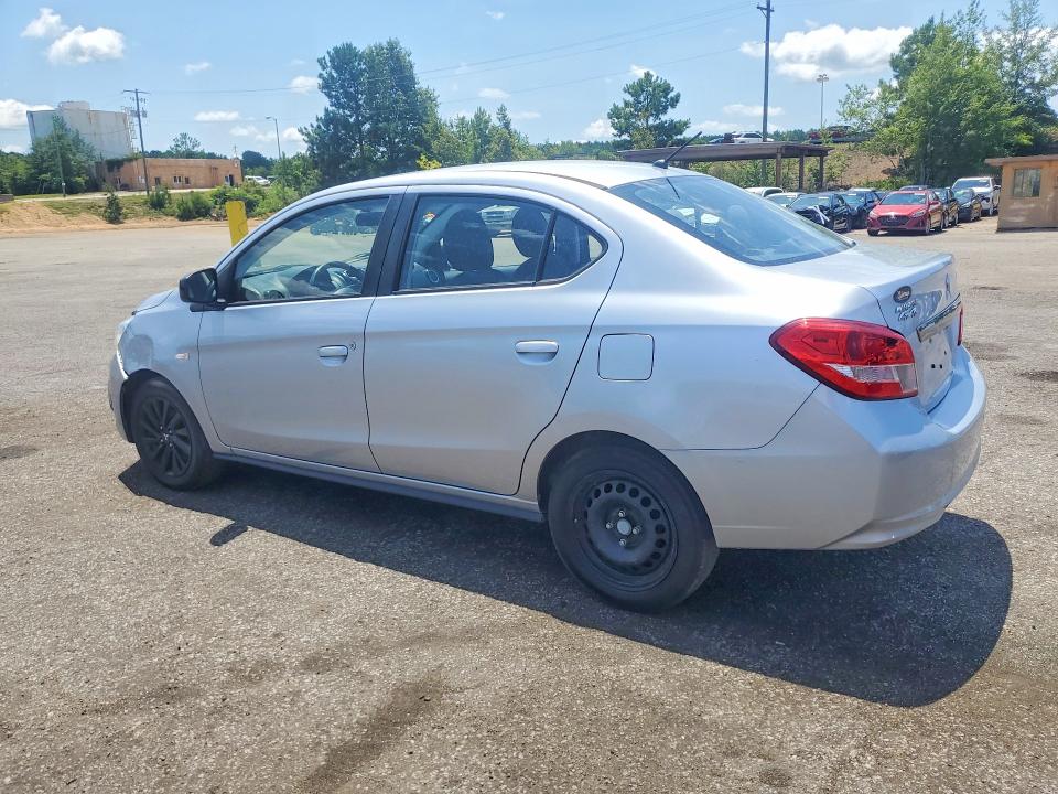 2020 Mitsubishi Mirage VIN ML32F4FJ1LHF01179 COPART salvage auction — FRONT END, NC - CERTIFICATE OF TITLE, sold $1,550 on 2026-07-24 (photo 2)