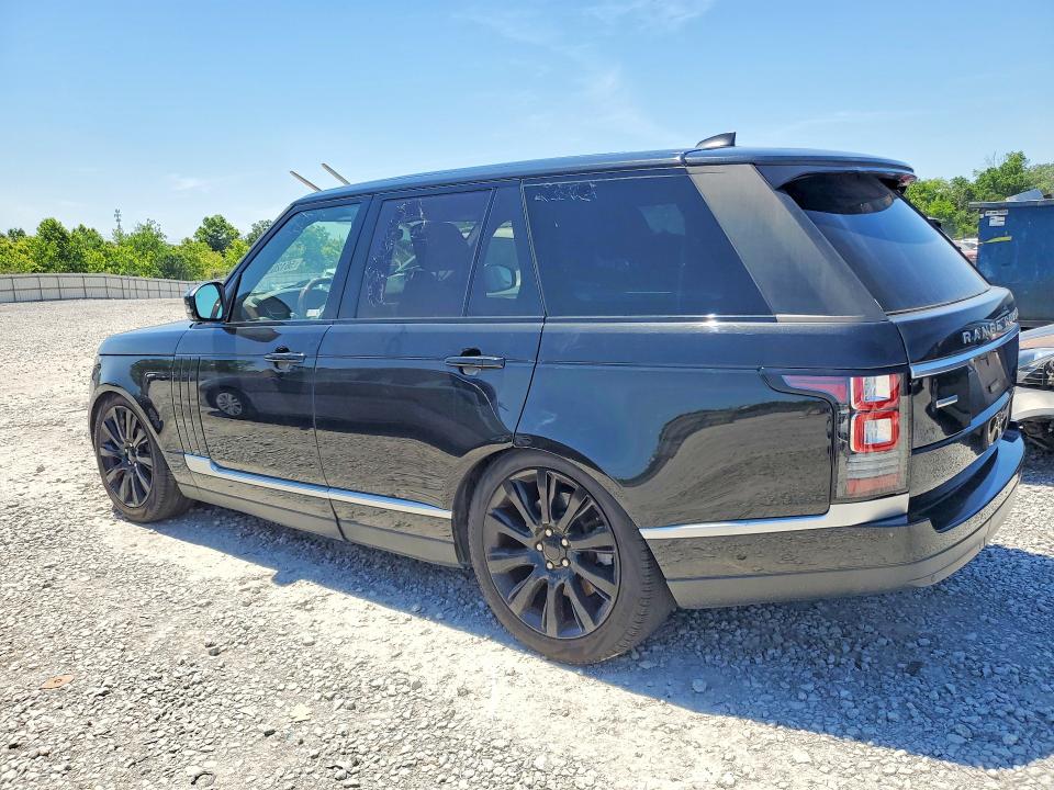 2017 Land rover RANGE ROVER VIN SALGS2FE3HA329605 COPART salvage auction — NORMAL WEAR, Al - Certificate Of Title (P), sold $7,800 on 2026-07-28 (photo 2)