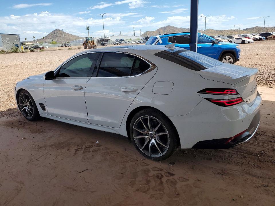 2022 Genesis Gv70 VIN KMTG34TA9NU098528 COPART salvage auction — FRONT END, Az - Cert Of Title - Salvage, sold $6,900 on 2026-07-07 (photo 2)