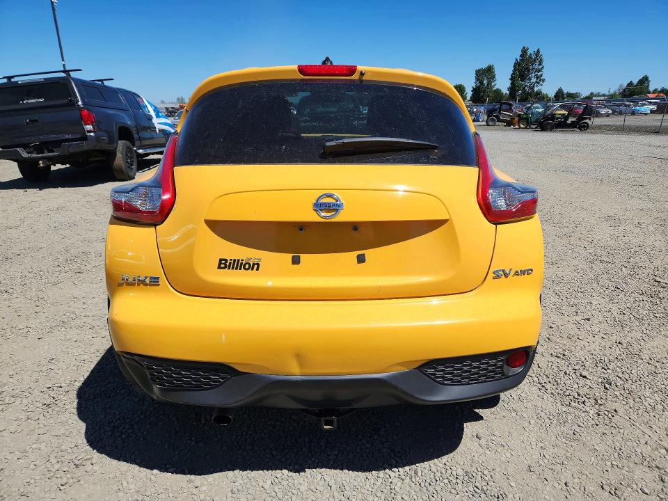 2015 Nissan VIN JN8AF5MV4FT554160 COPART salvage auction — MINOR DENT/SCRATCHES, Or - Certificate Of Title, sold $1,600 on 2026-07-07 (photo 6)