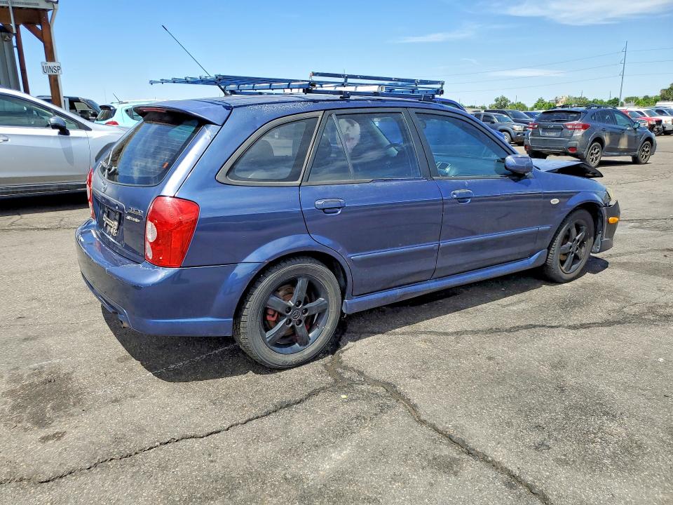 2003 Mazda Protege VIN JM1BJ245631157845 COPART salvage auction — FRONT END, Co - Public - Salvage Title, sold $250 on 2026-07-16 (photo 3)