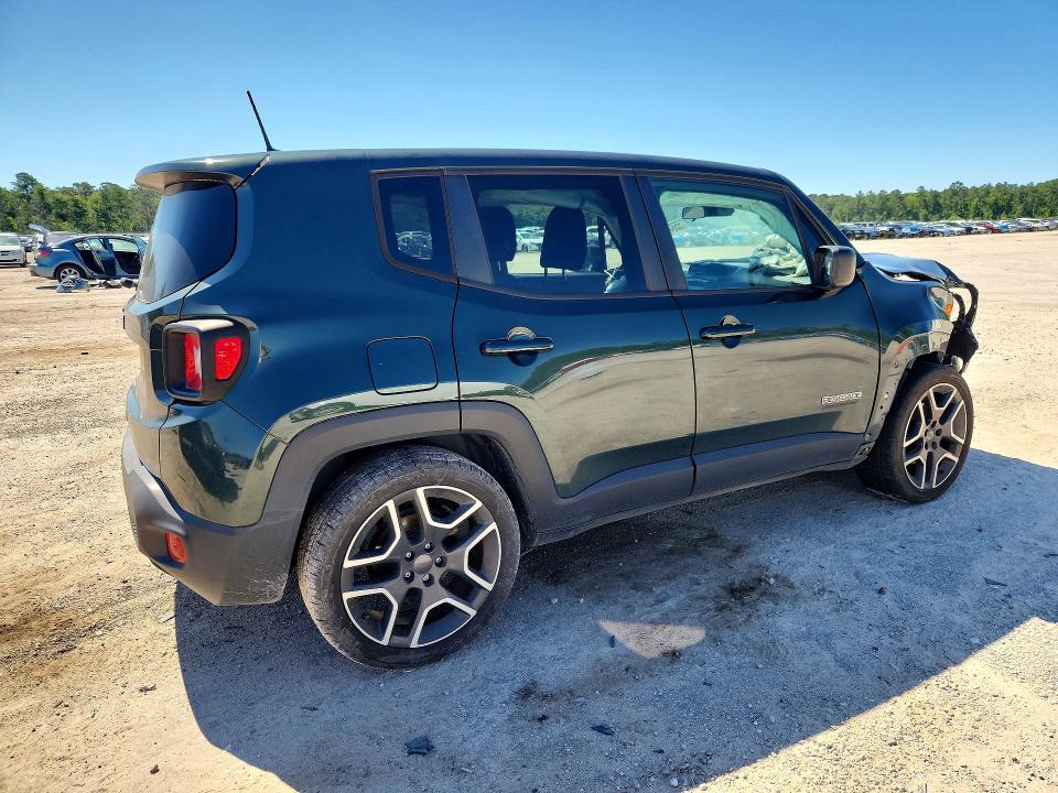2021 Jeep VIN ZACNJCAB2MPM52601 COPART salvage auction — FRONT END, Sc - Cert Of Title-Salvage, sold $925 on 2026-08-03 (photo 3)