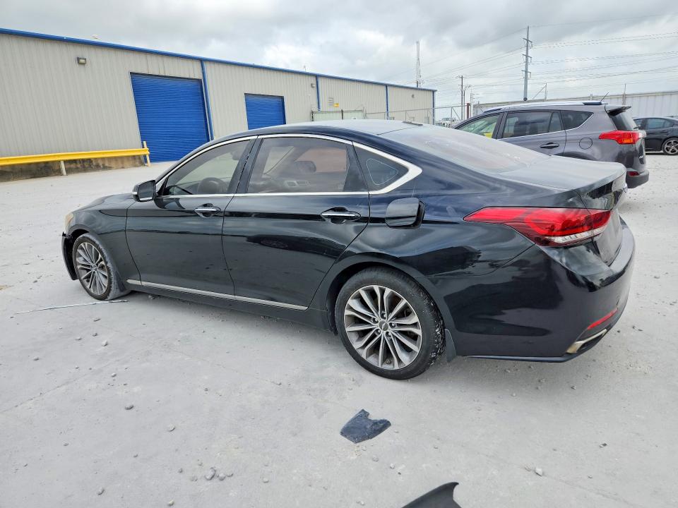 2015 Hyundai VIN KMHGN4JE2FU100437 COPART salvage auction — FRONT END, Tx - Certificate Of Title (P), sold $475 on 2026-07-09 (photo 2)