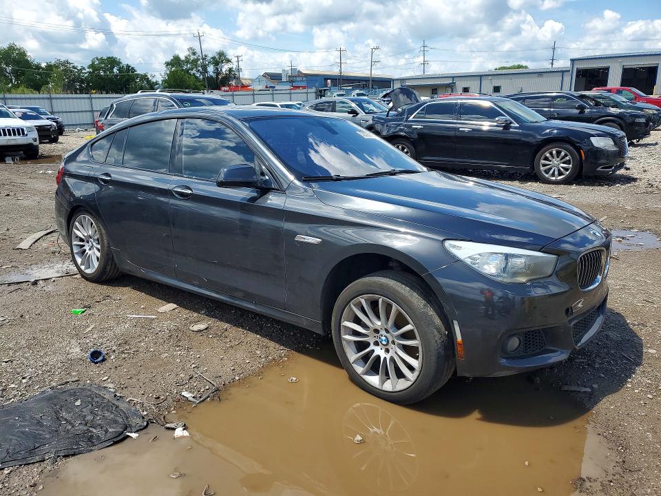 2013 BMW 5er VIN WBASP2C55DC339314 COPART salvage auction — REAR END, Il - Salvage Certificate, sold $625 on 2026-07-29 (photo 4)