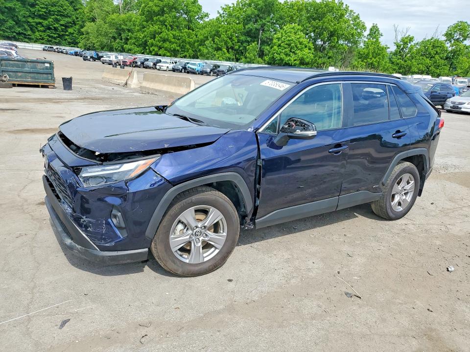2024 Toyota Rav4 hybrid VIN 4T3RWRFV9RU141882 COPART salvage auction — REAR END, Pa - Certificate Of Salvage, sold $9,400 on 2026-07-07 (photo 1)