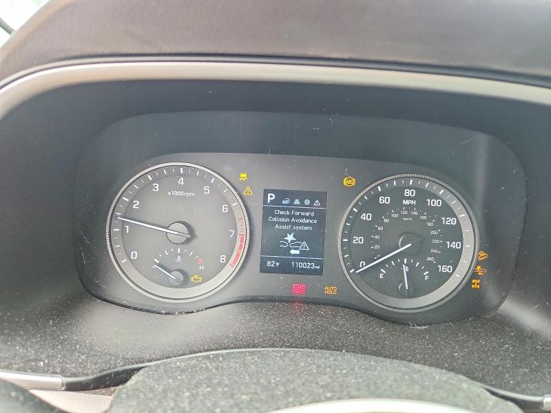 2019 Hyundai Tucson VIN KM8J2CA40KU927377 COPART salvage auction — FRONT END, Tx - Salvage Vehicle Title, sold $2,250 on 2026-07-06 (photo 9)