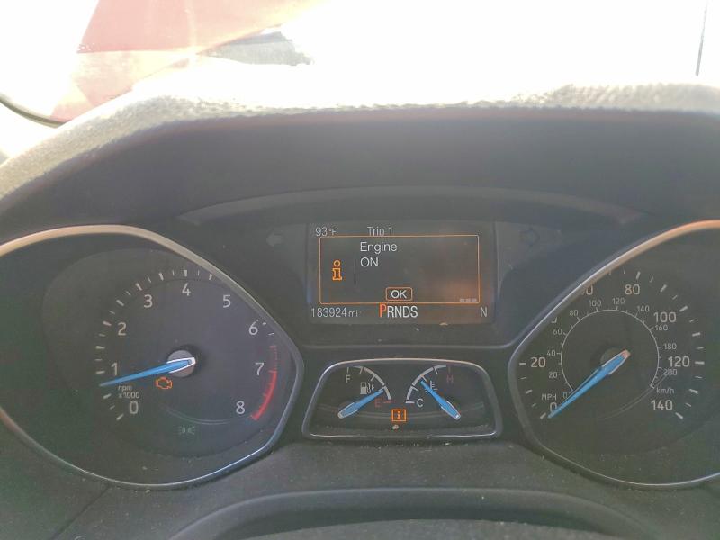 2015 Ford Focus VIN 1FADP3F27FL292864 COPART salvage auction — REAR END, MI - CERTIFICATE OF TITLE, sold $525 on 2026-07-02 (photo 9)