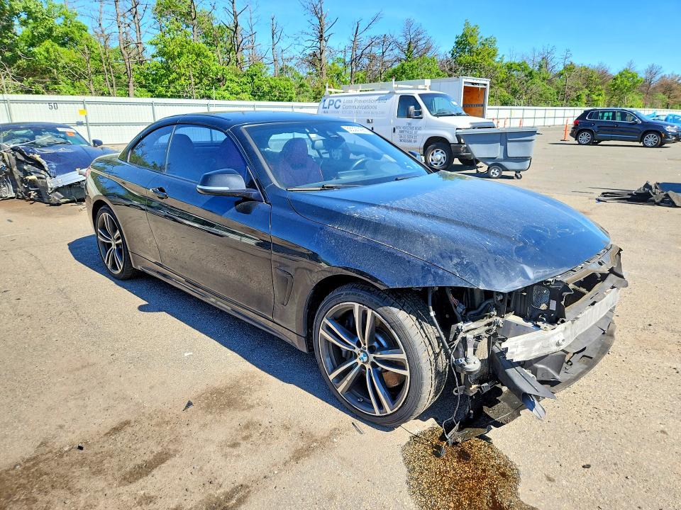 2016 BMW 4er VIN WBA3T7C52G5A38332 COPART salvage auction — FRONT END, Ny - Mv-907A Salvage Certificate, sold $3,500 on 2026-07-13 (photo 4)