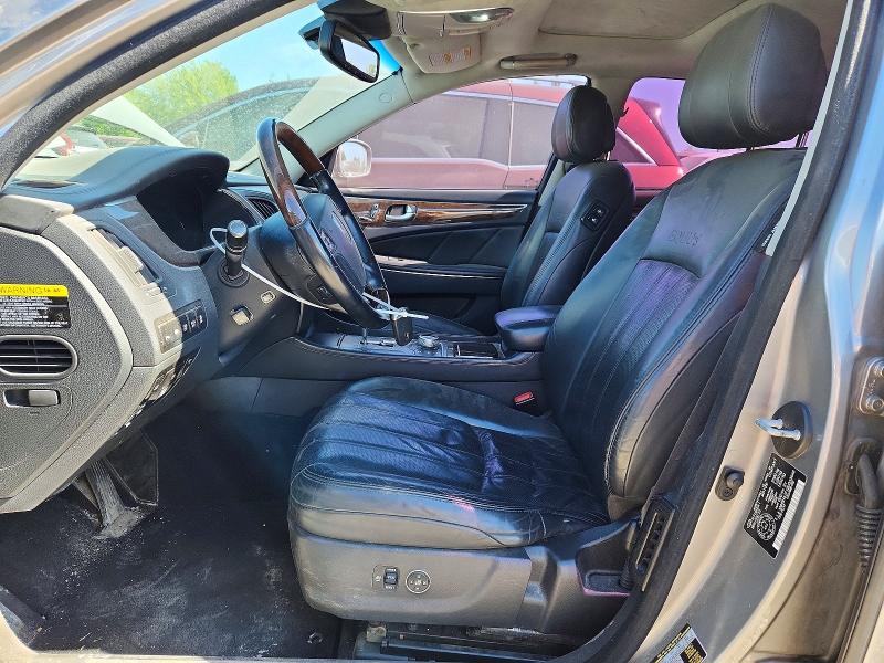 2011 Hyundai Equus VIN KMHGH4JF1BU033646 COPART salvage auction — FRONT END, On - Permit No Brand - Unfit, sold $550 on 2026-07-07 (photo 7)