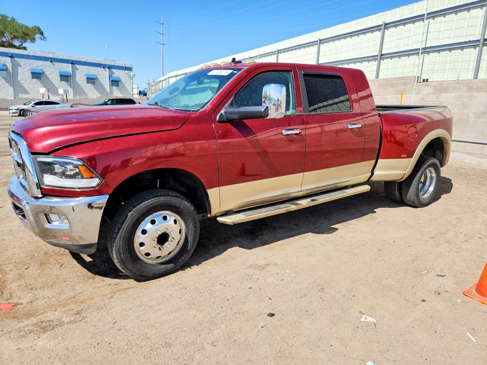 2014 Ram 3500 VIN 3C63RRNLXEG117959 COPART salvage auction — MINOR DENT/SCRATCHES, Az - Cert Of Title - Salvage (P), sold $13,000 on 2026-07-30 (photo 1)