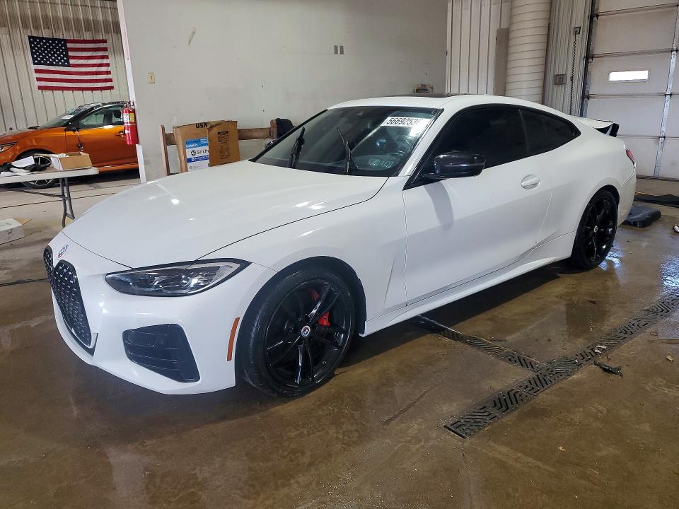2021 BMW M4 VIN WBA13AR07MCF69615 — COPART salvage auction photo