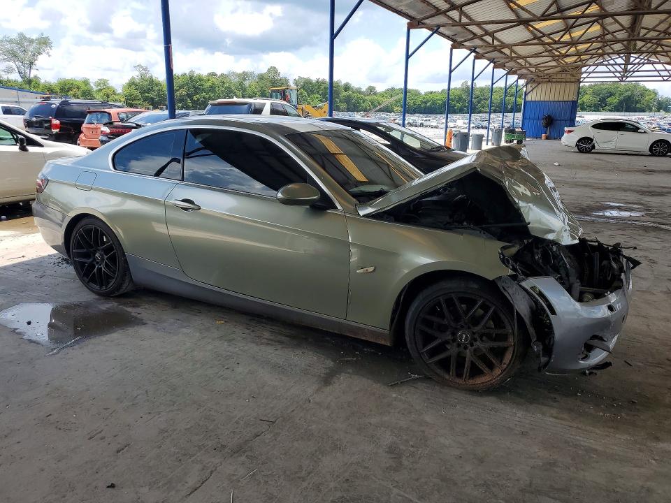 2007 BMW 3er VIN WBAWB33587P130782 COPART salvage auction — FRONT END, Ga - Cert Of Title-Salvage, sold $450 on 2026-07-30 (photo 4)