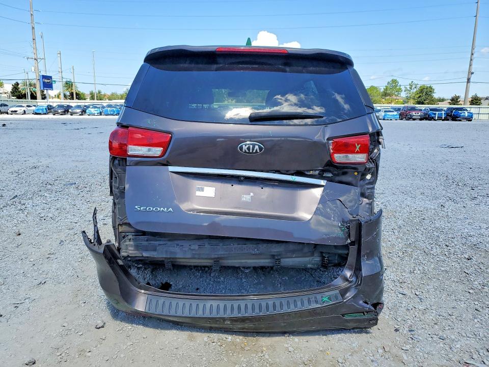 2015 Kia VIN KNDMB5C16F6066118 COPART salvage auction — REAR END, Fl - Cert Of Title Slvg Rebuildable, sold $1,050 on 2026-07-10 (photo 6)