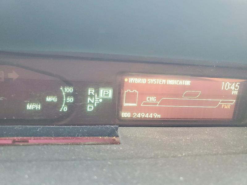 2011 Toyota Prius VIN JTDKN3DU6B0323240 COPART salvage auction — MINOR DENT/SCRATCHES, Fl - Certificate Of Title, sold $1,850 on 2026-07-06 (photo 9)