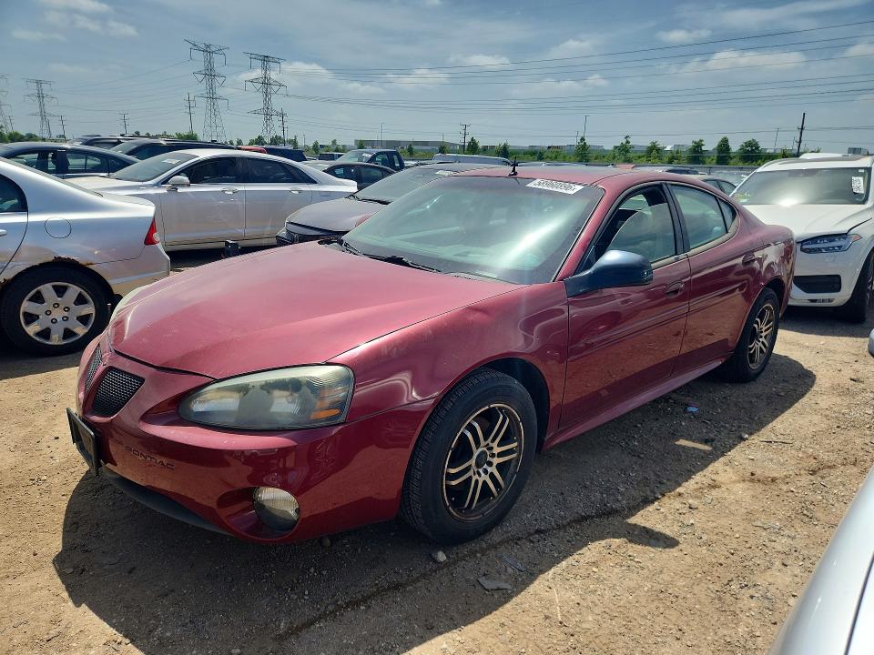 2004 Pontiac Grand prix VIN 2G2WR524641138573 COPART salvage auction — MECHANICAL, IL - CERTIFICATE OF TITLE, sold $325 on 2026-07-09 (photo 1)